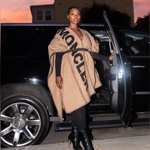 MONCLER Belted Cape Vest